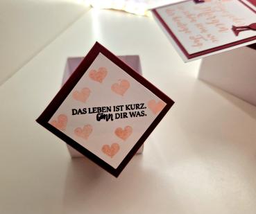 Explosionsbox zum Geburtstag