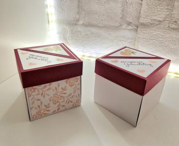 Explosionsbox zum Geburtstag