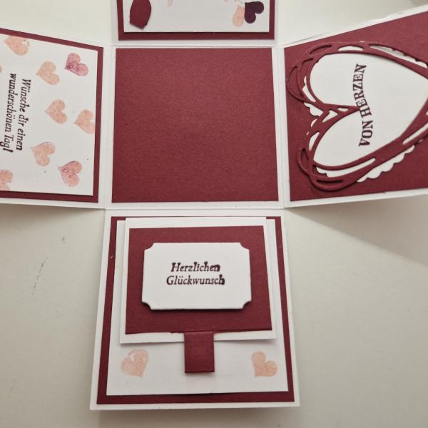 Explosionsbox zum Geburtstag