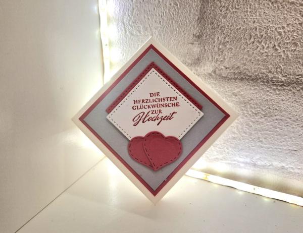 Explosionsbox Hochzeit | Geldgeschenk | Zierschachtel | Namen individualisierbar 7x7x7cm oder 10x10x10cm
