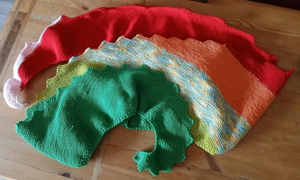 Drachenschal – Strickanleitung PDF