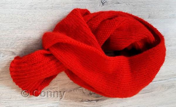 Fluffy – eine Anleitung/vier Varianten – Strickanleitung Schal PDF