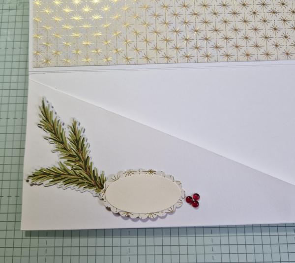Ticket-Weihnachtliche Verpackung für ein Ticket zum Konzert, Theater,Kino usw.