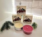 Maxi Teelicht-Verpackung, zur Weihnachtszeit, Mitbringsel, Gastgeschenk, Adventszeit